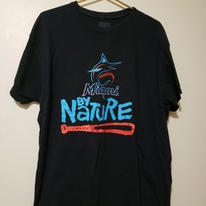 Naughty by Nature Miami Marlins Collab Shirt XL